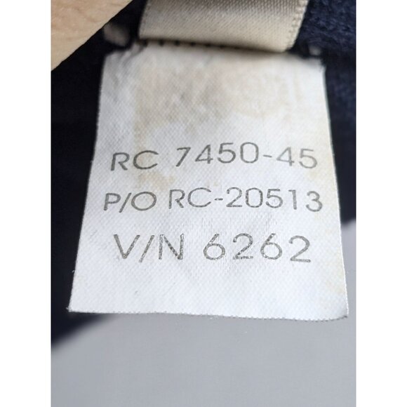 Cutter Buck Ryder Cup Oakland Hills Navy Blue V-Neck Sleeveless Sweater Vest Lrg - Picture 7 of 10